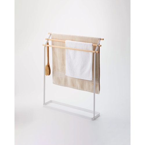 Yamazaki USA Yamazaki Home Bath Towel Hanger Bathroom Holder Rack